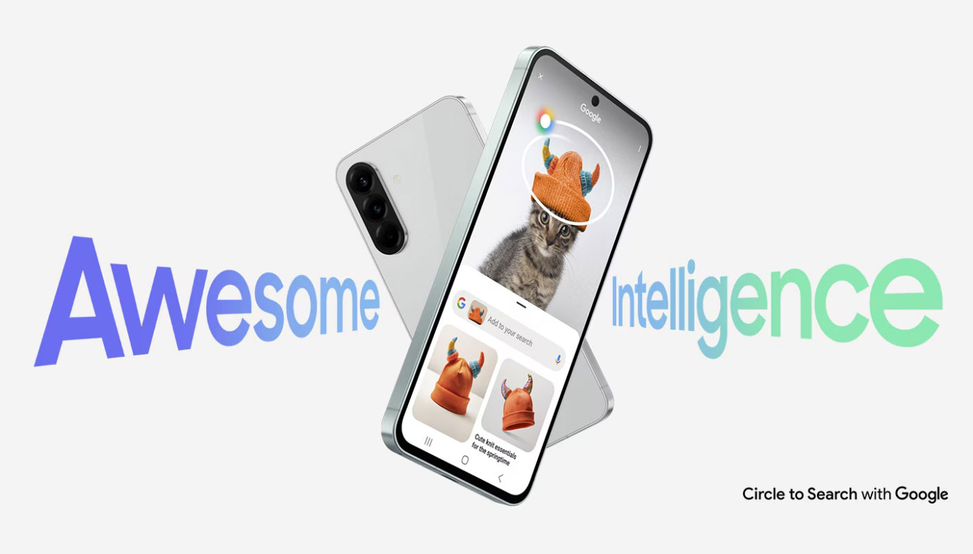 Awesome Intelligence. Circle to Search with Google.